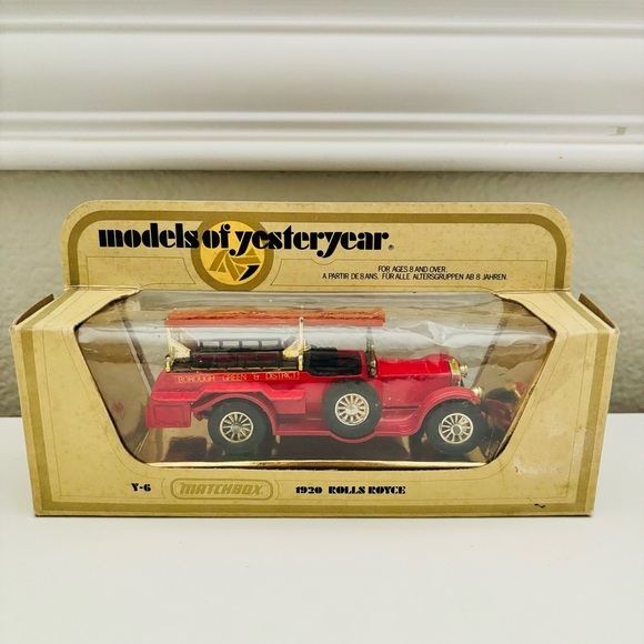 Matchbox Models Of Yesteryear Y-6 1920 Rolls Royce In Box - Picture 6 of 8